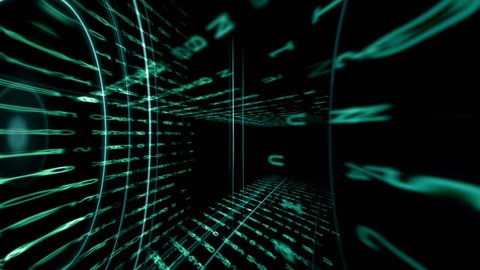 Matrix 3d Environment Stock Footage Video (100% Royalty-free) 1229170 ...