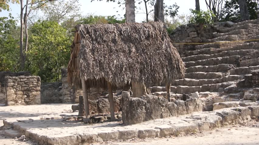Ruins in Coba, Mexico
