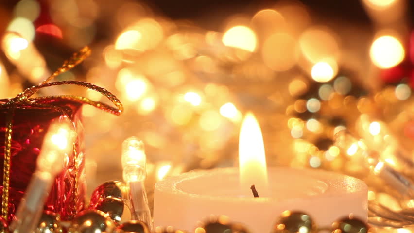 christmas candle lights