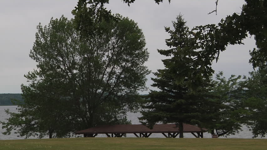 Pigeon Lake Beach. Storm is coming. 
Ontario, Canada. 
