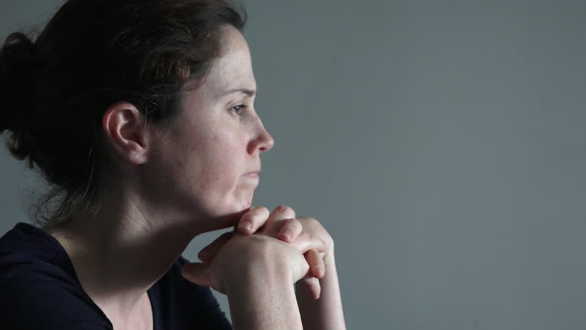 Sad and Depressed Woman (age Stock-video (100 % royaltyfri) 12339137 |  Shutterstock