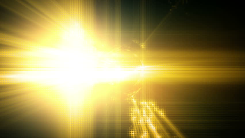 Yellow Light Effects in a Stock Footage Video (100% Royalty-free