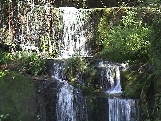 Waterfall in mountain