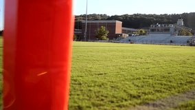 Goal Line Pylon Close-Up - Powered by Shutterstock - Get 15% off with code: PIKWIZARD15