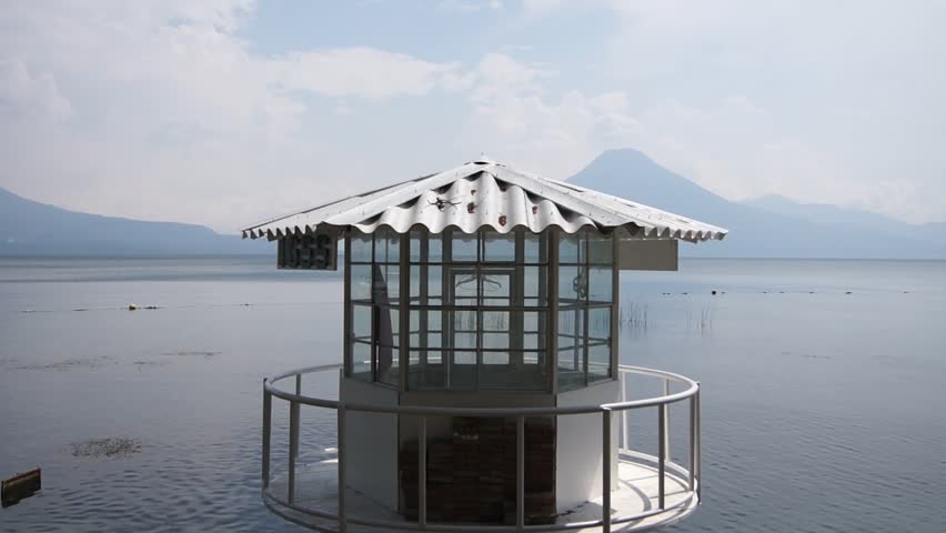 House on the lake Atitlan
