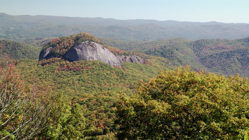 Spectacular autumn scenery from the Great Smoky Mountains in both Tennessee and North Carolina.