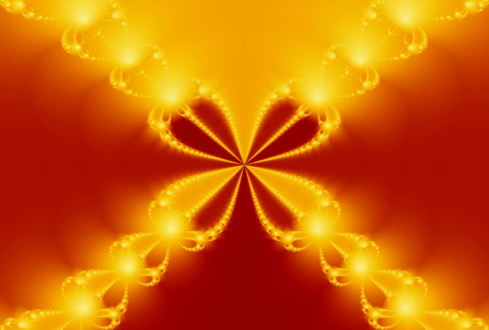 orange and purple fractal background loopable
