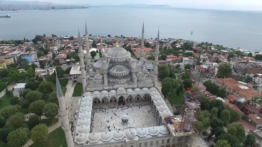 Aerial Footage of Sultanahmet (blue Stock Footage Video (100% Royalty-free) 12420218 | Shutterstock