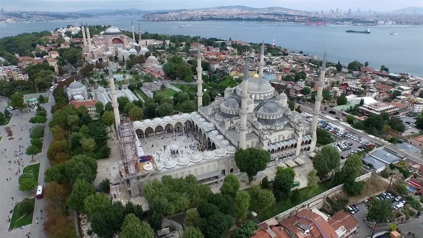 Aerial Footage of Sultanahmet (blue Stock Footage Video (100% Royalty-free) 12420233 | Shutterstock