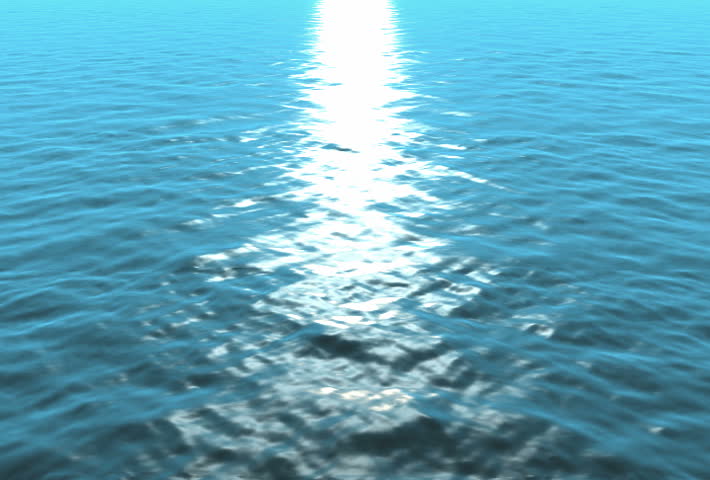 water waves on horizon seamless loopable