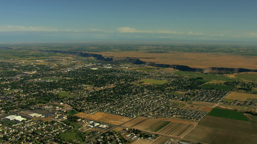 Aerial Idaho Usa Twin Falls Town Stock Footage Video 100 Royalty Free   1 