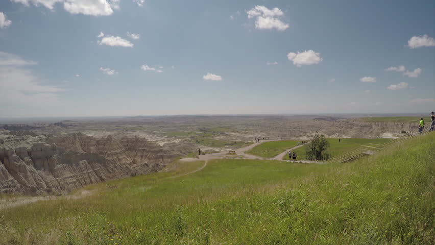 Badlands National Park, wide.
