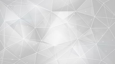 white triangles and lines. computer generated seamless loop abstract geometrical motion background. 4k (4096x2304)
