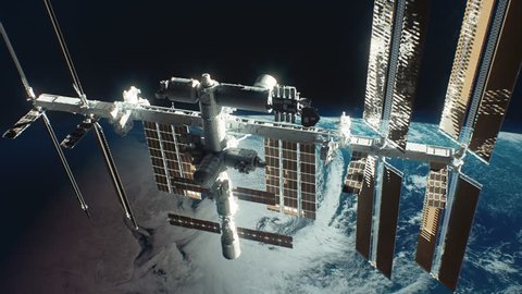 Realistic rendering of the international space station in 4K. This is part of 4 separate animations. Make sure you see all of them and choose the one that is best for your needs.