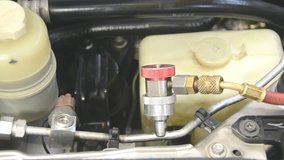 pipe line for fix car air condition 