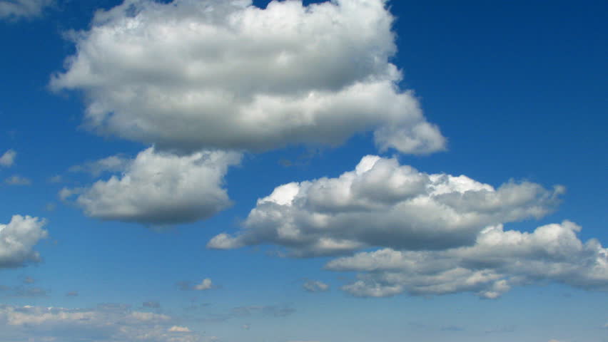 Gentle Clouds In The Sky Stock Footage Video 100 Royalty Free Shutterstock