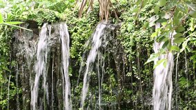 HD Footage of  Waterfall in rain forest South of Thailand 