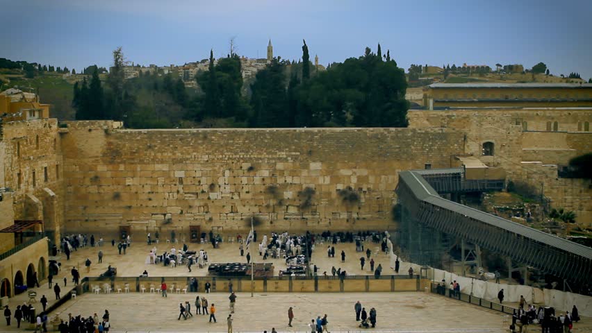 western wall Stock Footage Video (100% Royalty-free) 12546125 ...