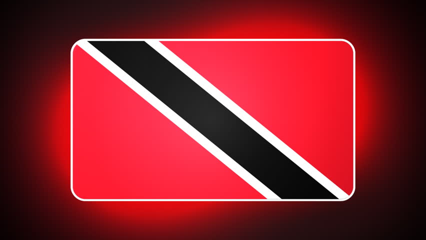 Trinidad and Tobago 3D flag - HD loop 