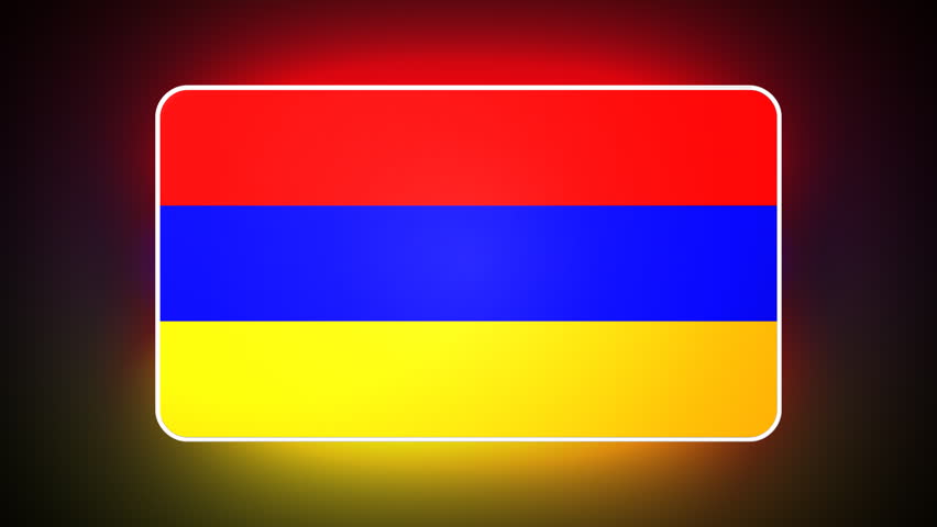 Armenian 3D flag - HD loop 