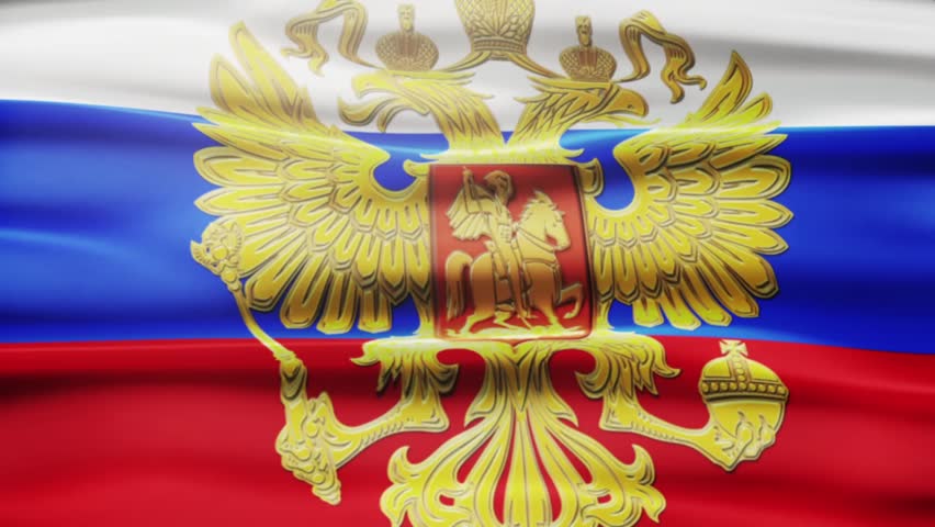 Animated Waving Flag Of Russia Stock Footage Video (100% Royalty-free 