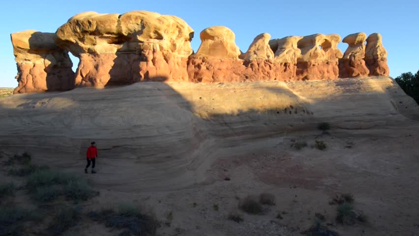 Hiker in Devil
