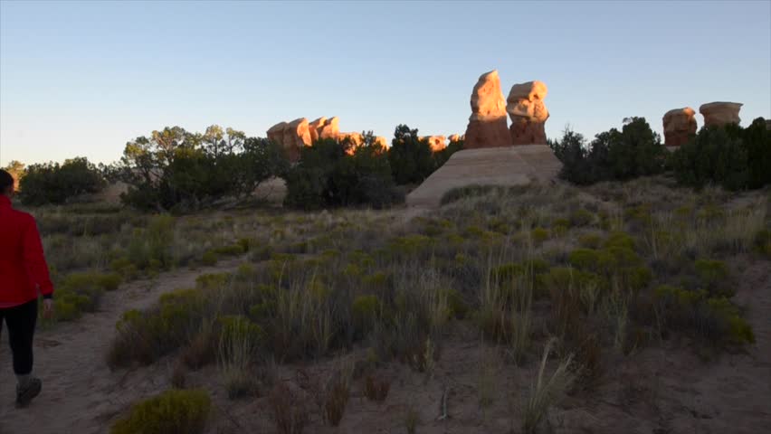 Hiker in Devil