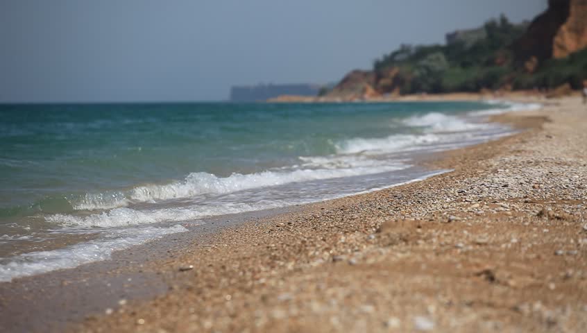 Seacoast at Crimea, Ukraine