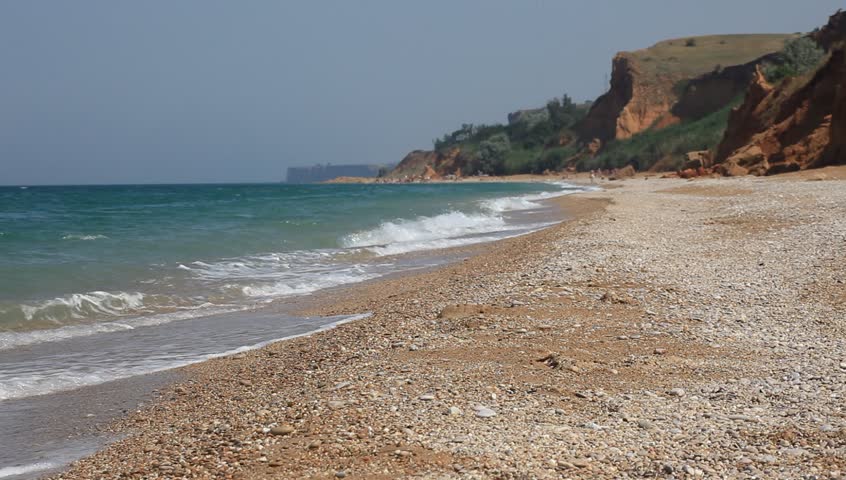 Seacoast at Crimea, Ukraine