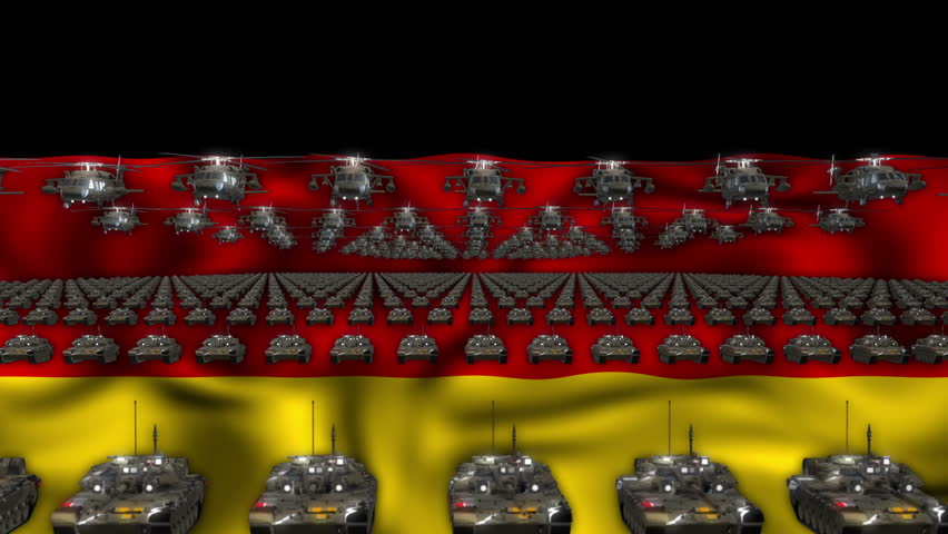 Germany Army VJ Loop FullHD. 60fps