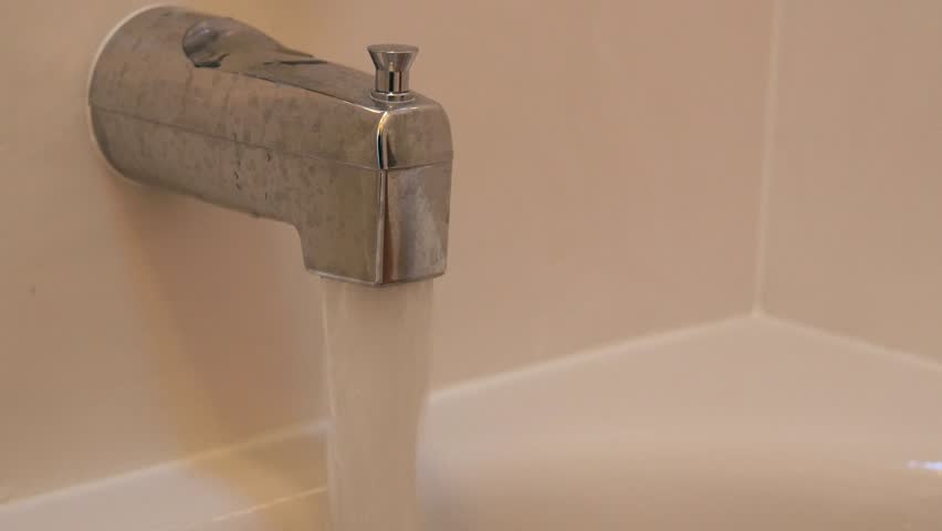 Water Coming Out Of Stock Footage, No Hot Water In Bathtub Faucet