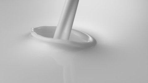 Pouring milk. Shot with high speed camera, phantom flex 4K. Slow Motion. Unedited version is included at the end of clip.