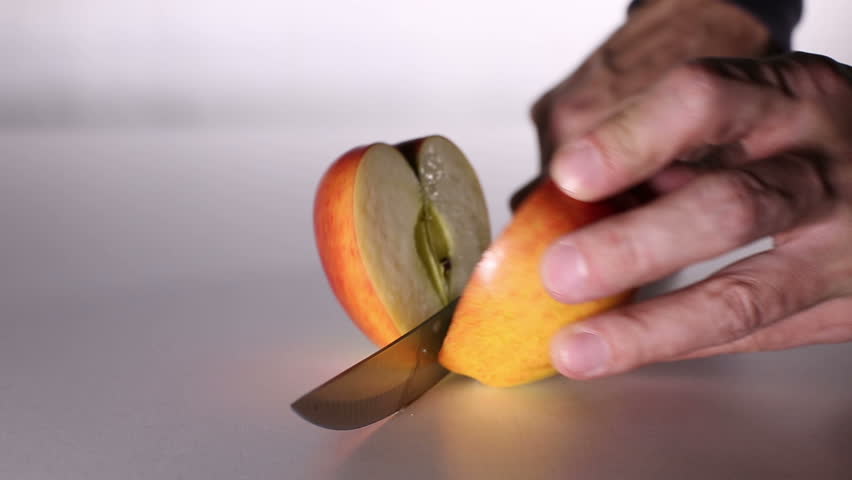 Male Hands With A Knife Stock Footage Video 100 Royalty Free Shutterstock