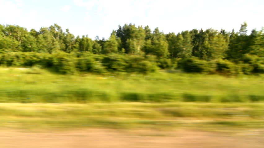 driving through a scenic rural wooded area