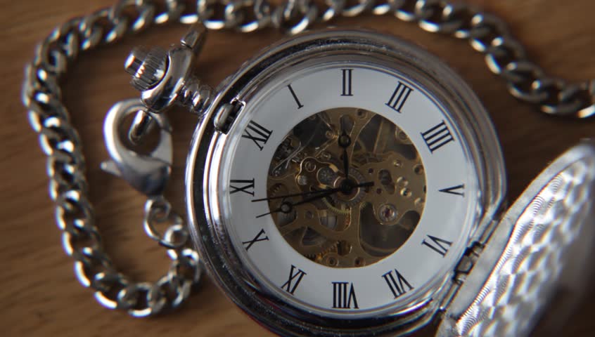 second hand pocket watches