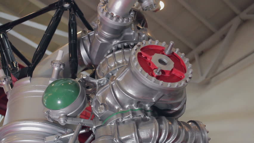 space rocket engine demo unit