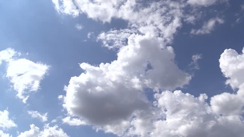 Nuages De Ciel Bleu Avec Arriere Plan Video De Stock 100 Libre De Droit Shutterstock