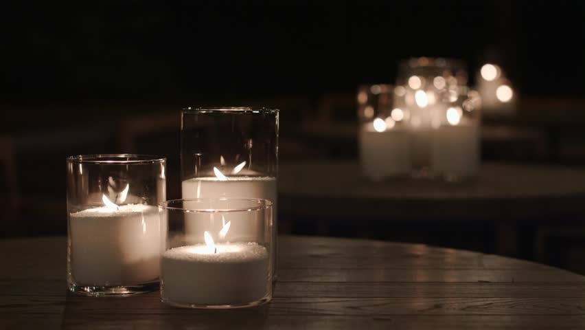 table candles