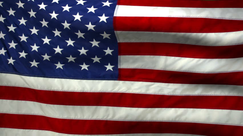 Download United States Flag in Green Stock Footage Video (100% ...