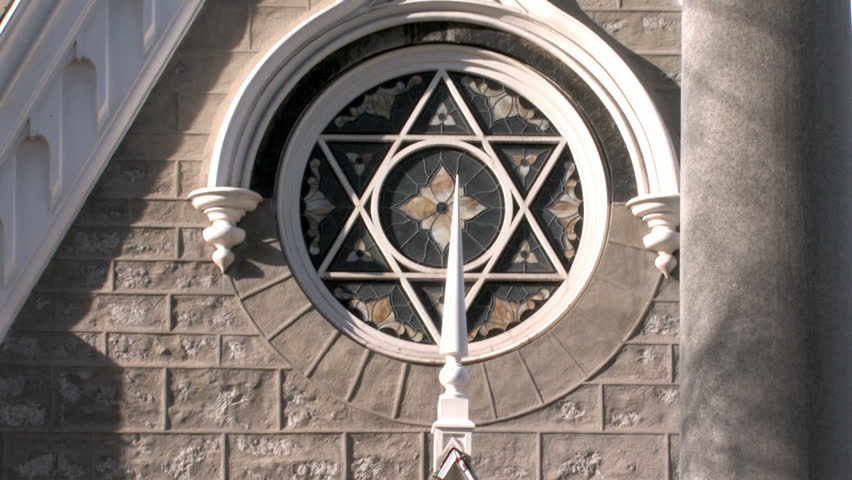 Mormon old assembly Hall on Temple Square in Salt Lake City Utah. 