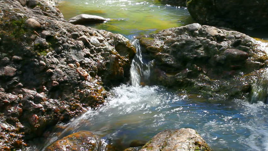 waterfall Kukrauk in Russia, Ural