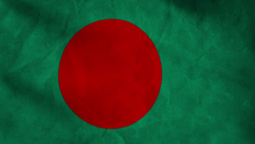 national flag bangladesh grunge background Stock Footage Video (100% ...