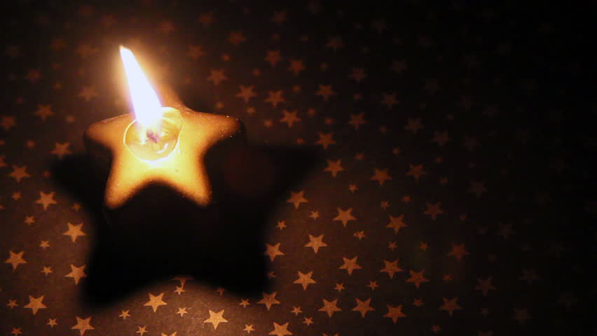 Hd Star Candle Stock Footage Video (100 