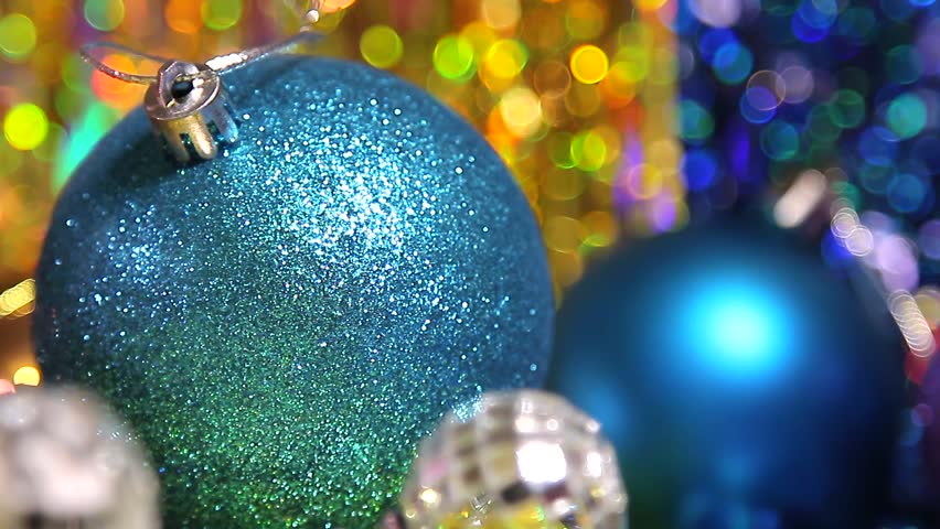 Christmas decorations / background / loop