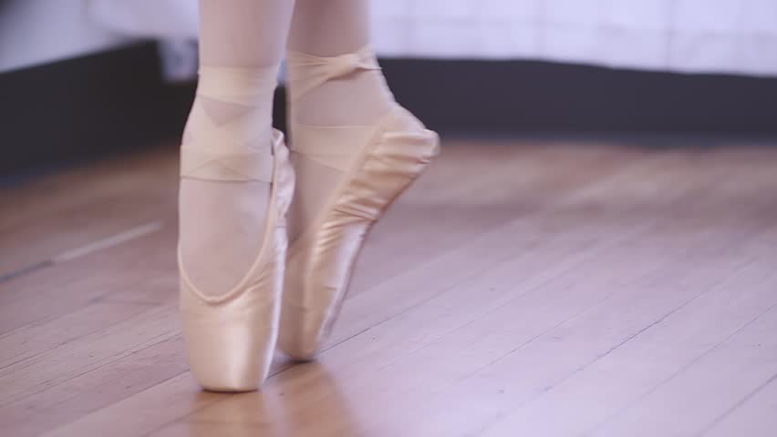 Close up of a Ballet Stock Footage 