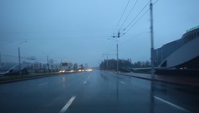 Video traffic in rainy weather