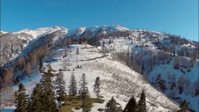 Scenic landscape of the highest alpine climatic resort in Georgia, Bakhmaro, Guria 