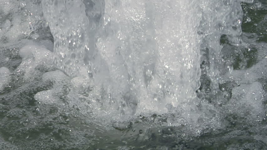 water splash in slow motion 
