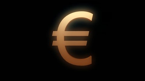 rotating euro symbol