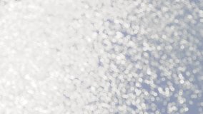 Silver shimmer seamless background. Blue snow shine. High speed camera shot. Full HD 1080p. 
